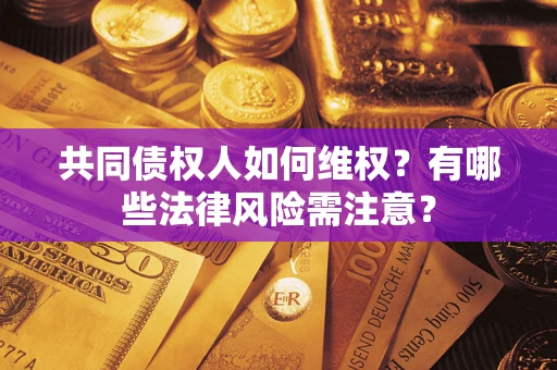 北京共同债权人如何维权？有哪些法律风险需注意？